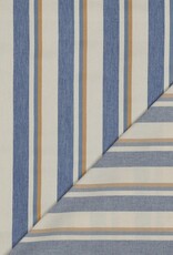 Strepen Jeans - Blauw & Camel