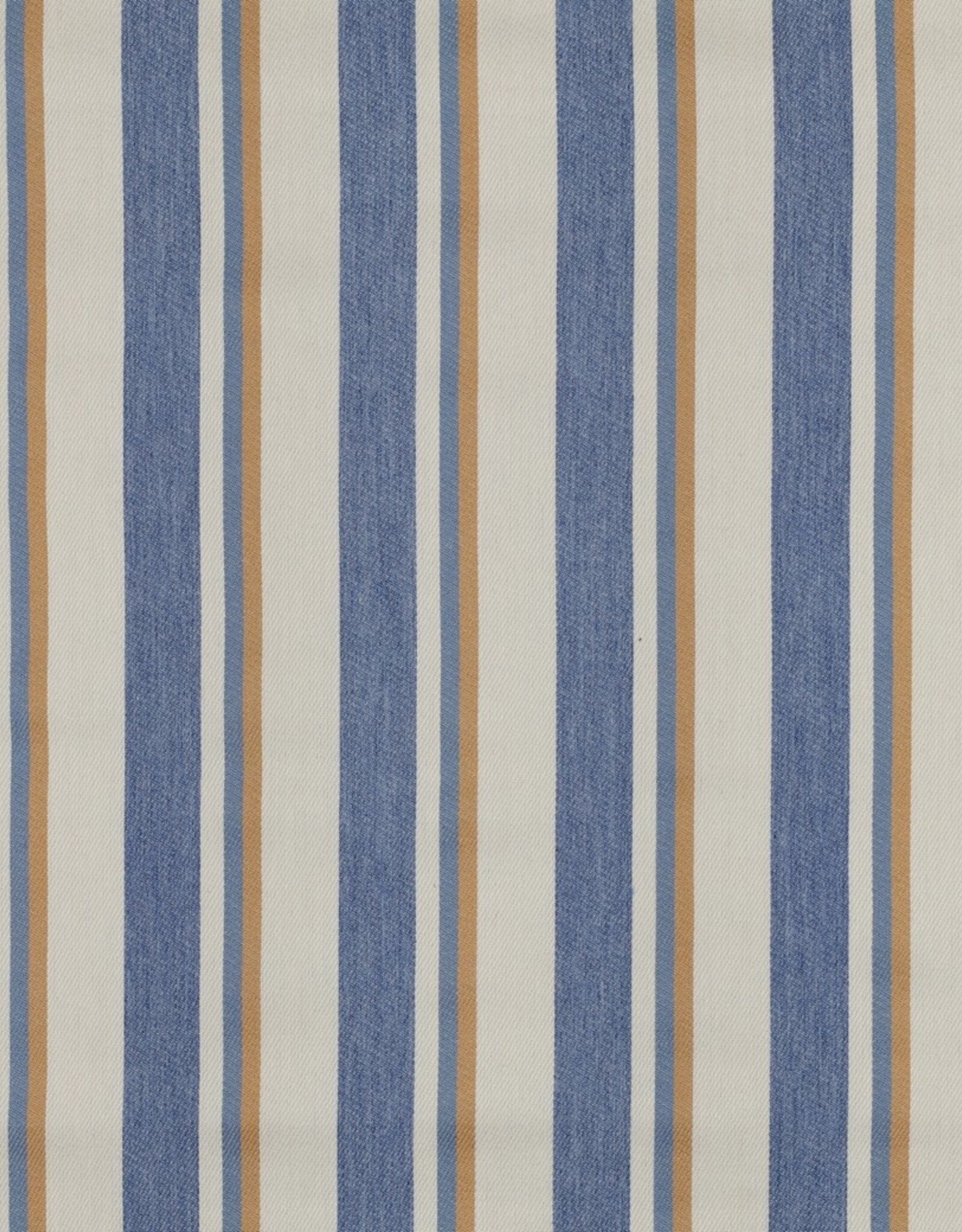 Strepen Jeans - Blauw & Camel