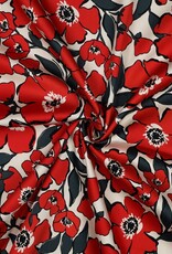 Satijn Katoen - Hibiscus