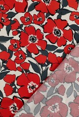 Satijn Katoen - Hibiscus