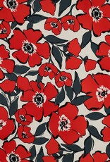 Satijn Katoen - Hibiscus