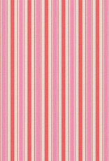 Katoen - Double Stripes - Pink