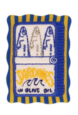 Strijkapplicatie - Postzegel - Sardines