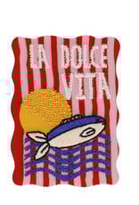 Strijkapplicatie - Postzegel - La Dolce Vita