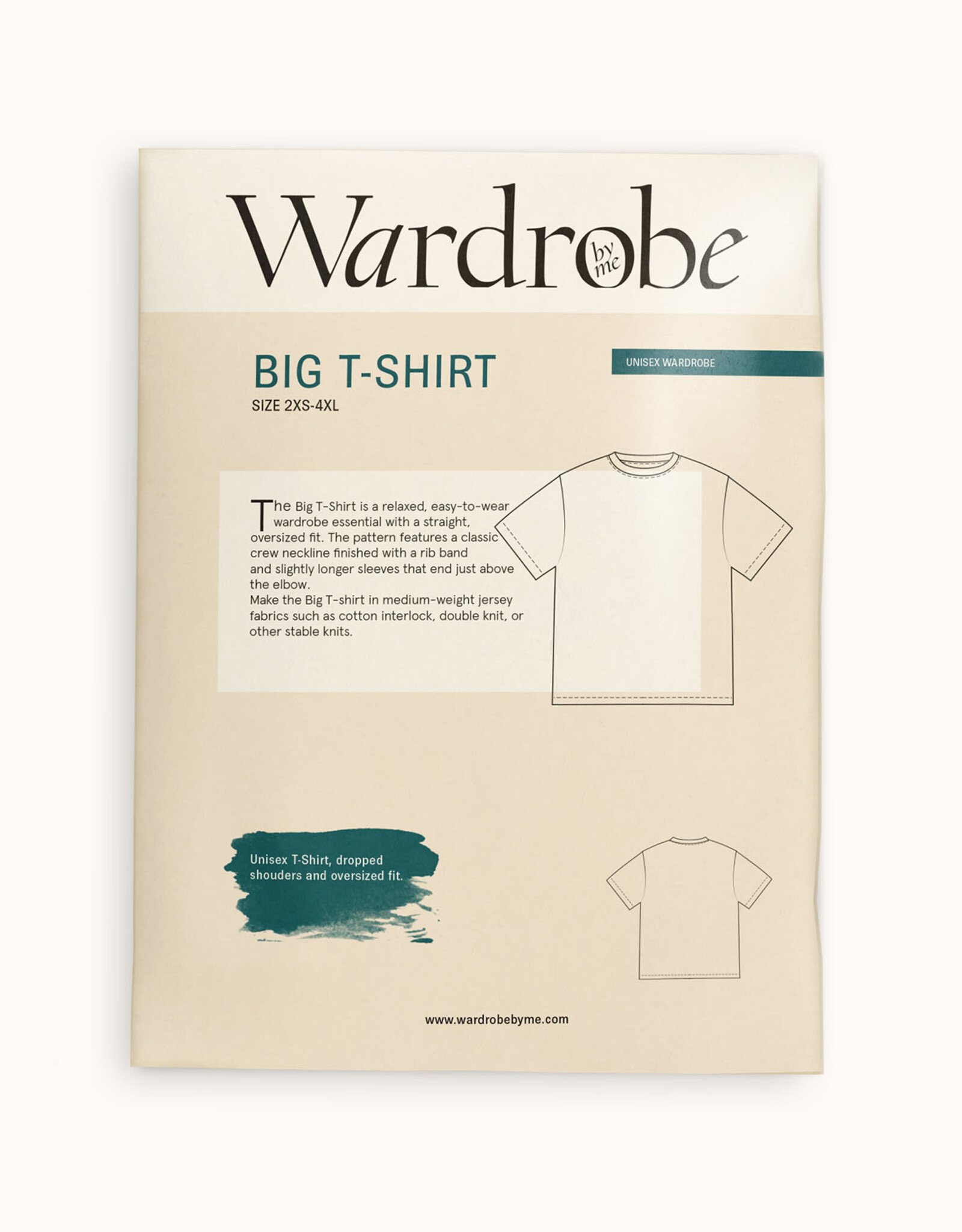 Wardrobe By Me Patroon - Big T-shirt (man)
