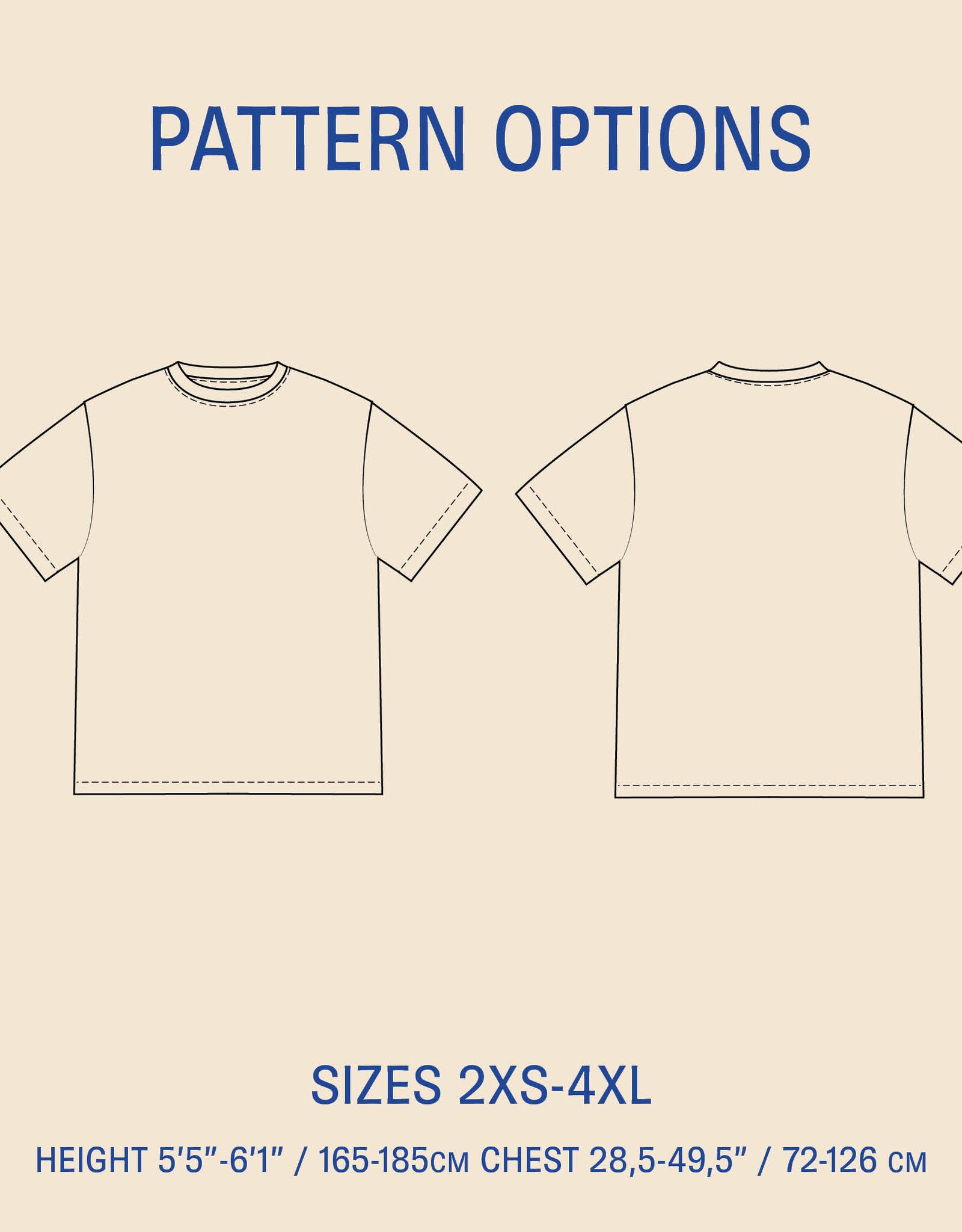 Wardrobe By Me Patroon - Big T-shirt (man)