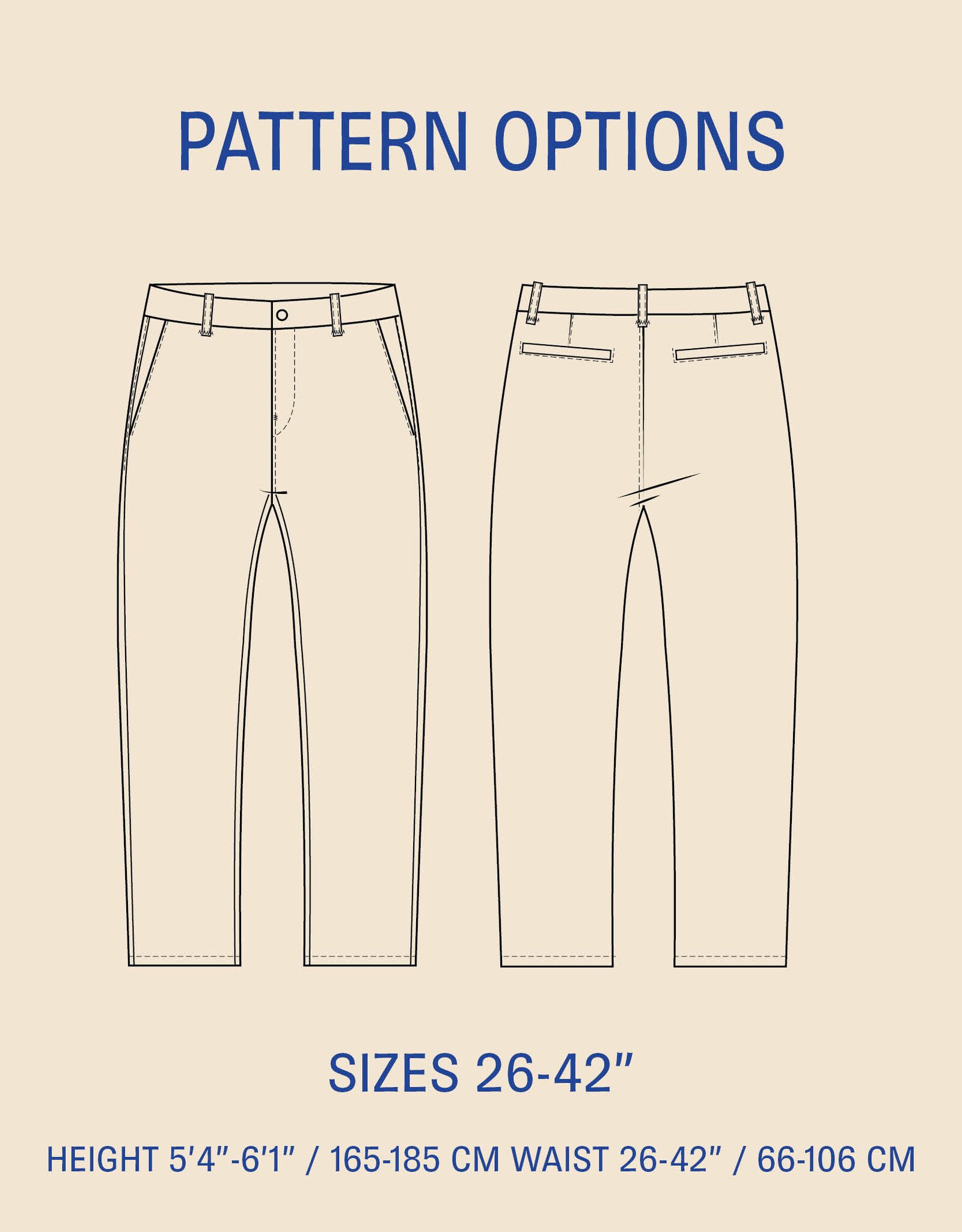 Wardrobe By Me Patroon - Chino Pants (man)