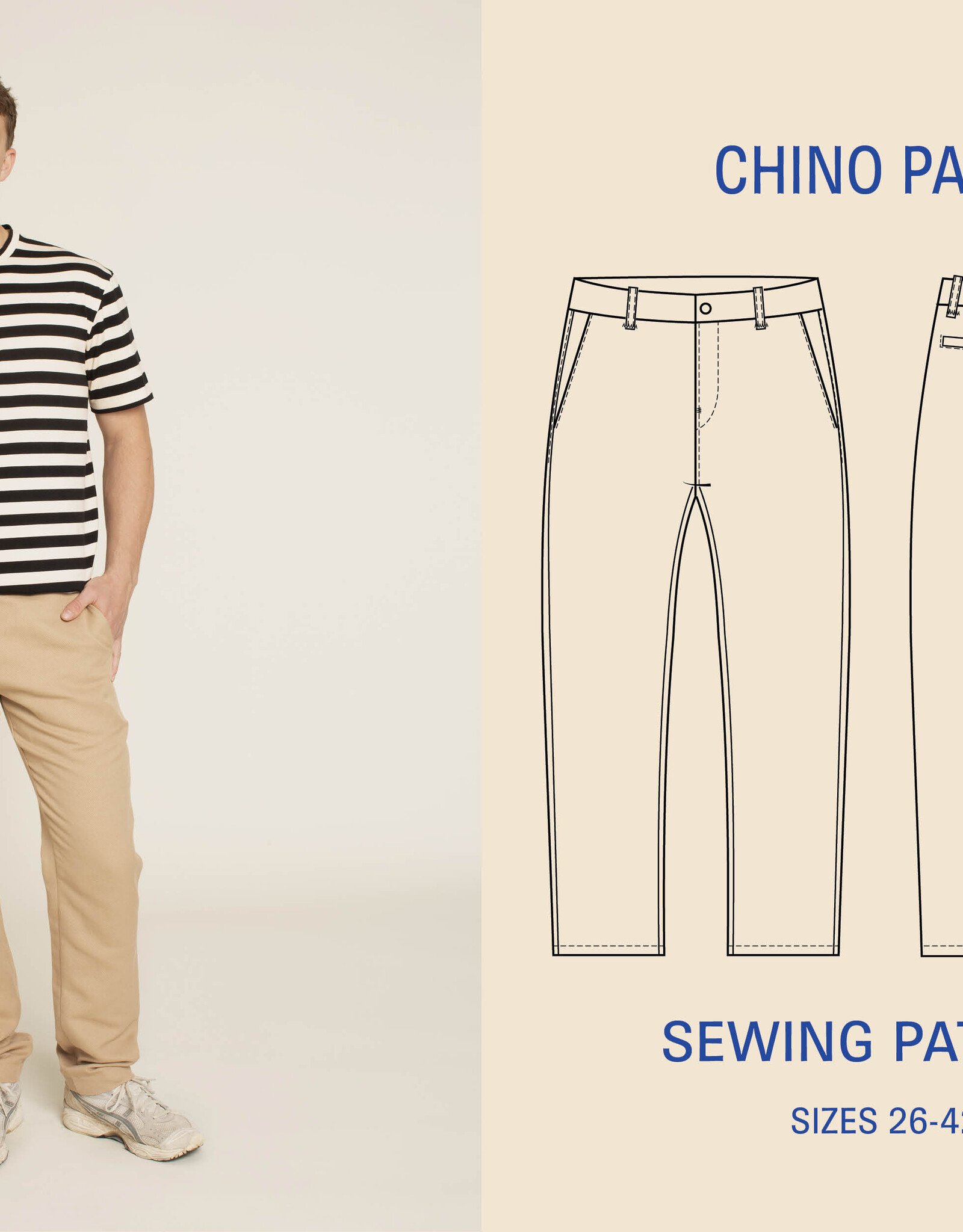 Wardrobe By Me Patroon - Chino Pants (man)