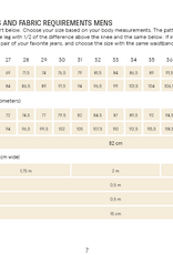 Wardrobe By Me Patroon - WBM Jeans (man)