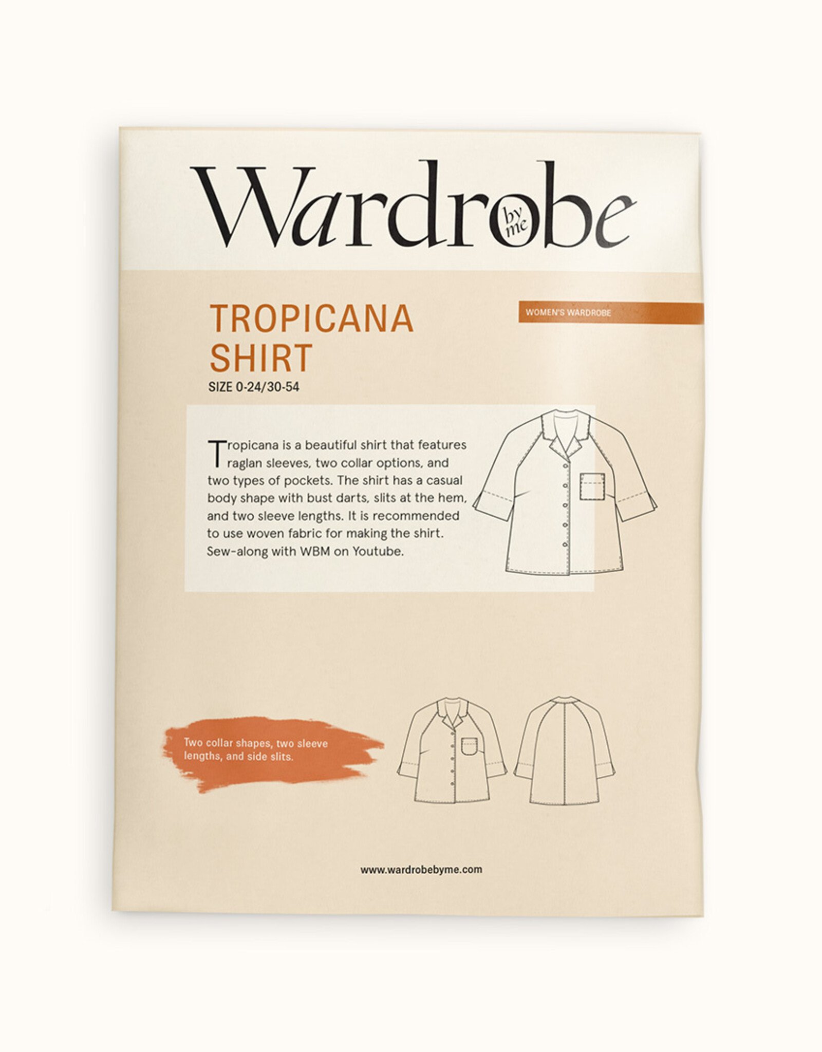 Wardrobe By Me Patroon - Tropical Shirt (man)