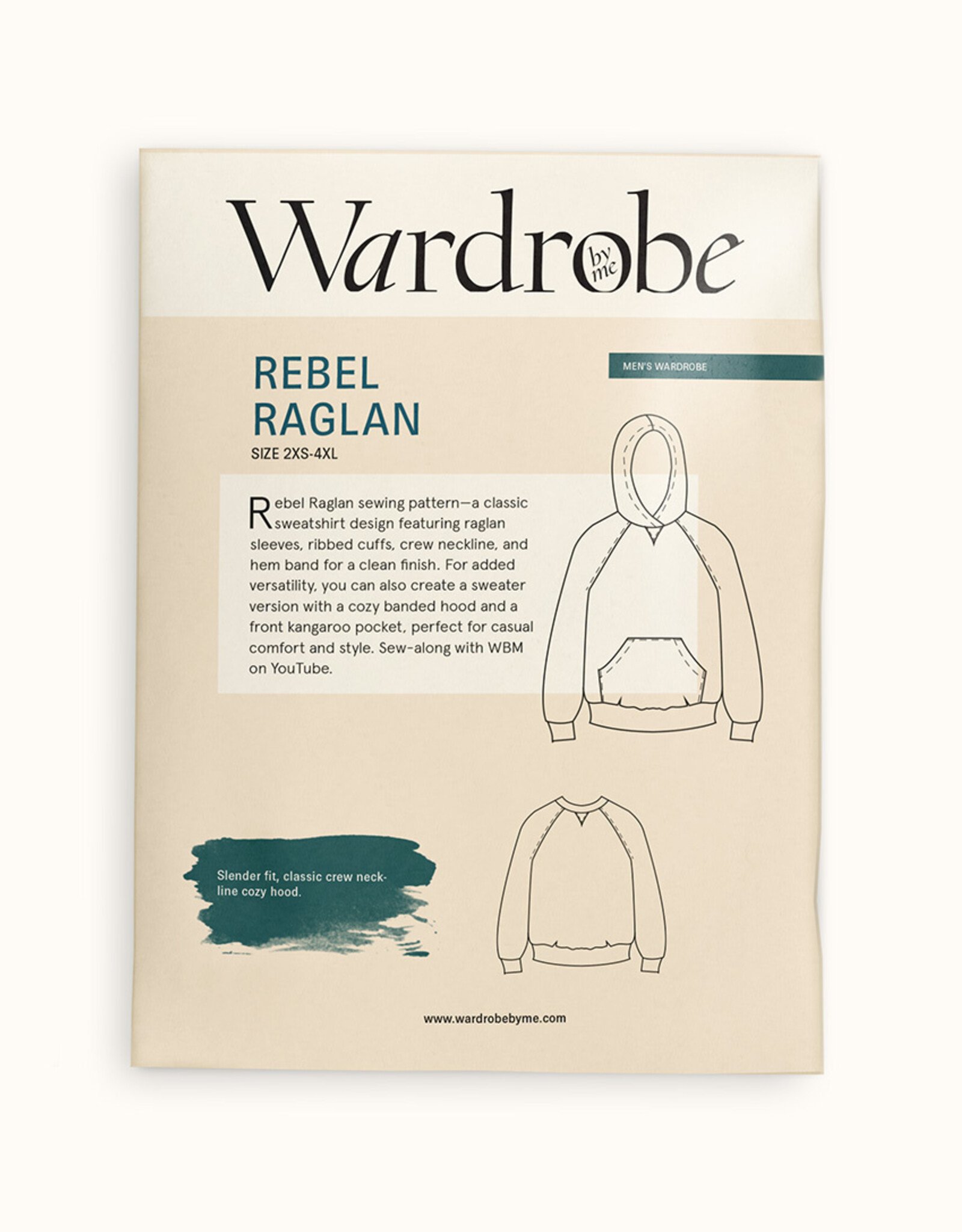 Wardrobe By Me Patroon - Rebel Hoodie (man)