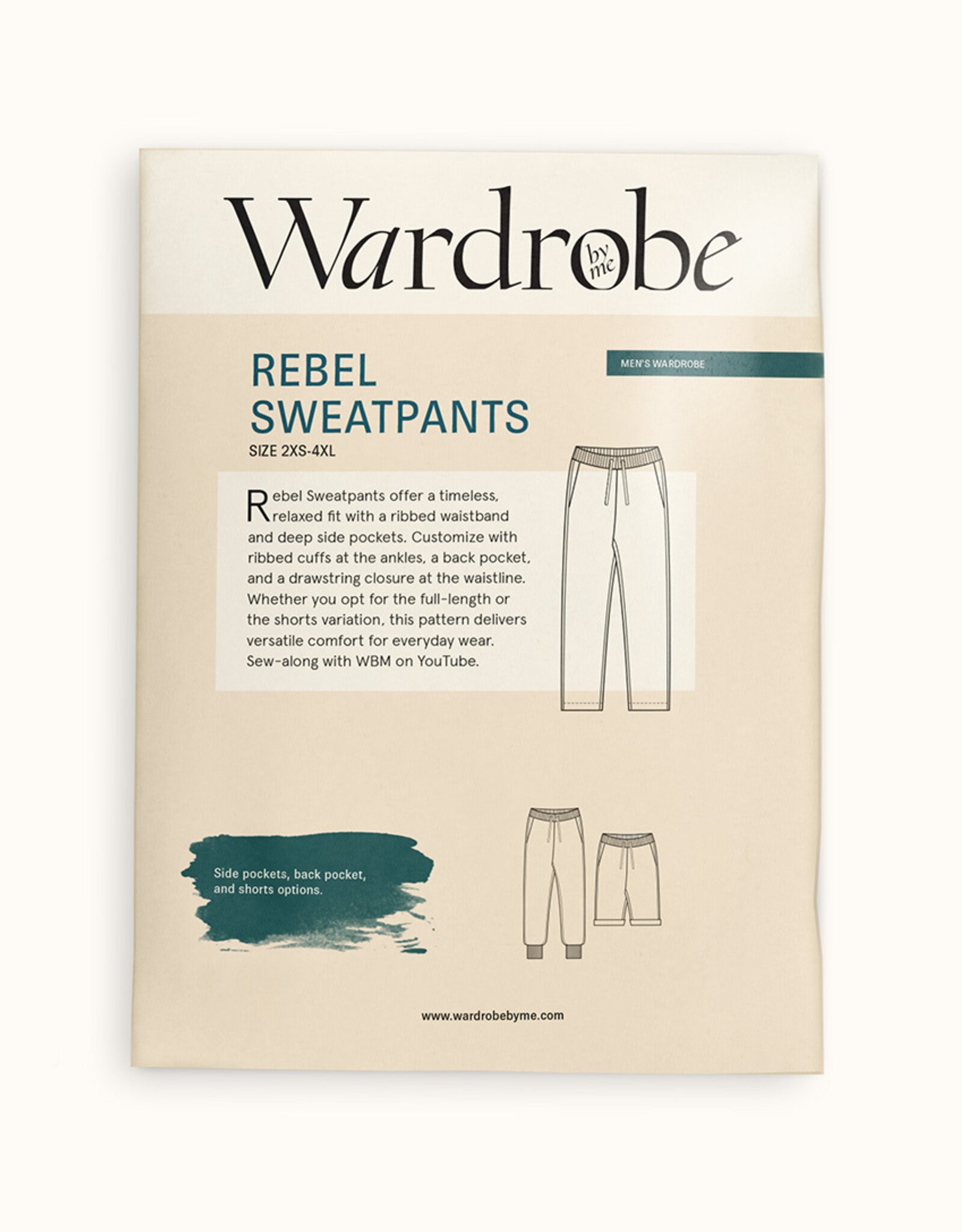Wardrobe By Me Patroon - Rebel Sweatpants (man)