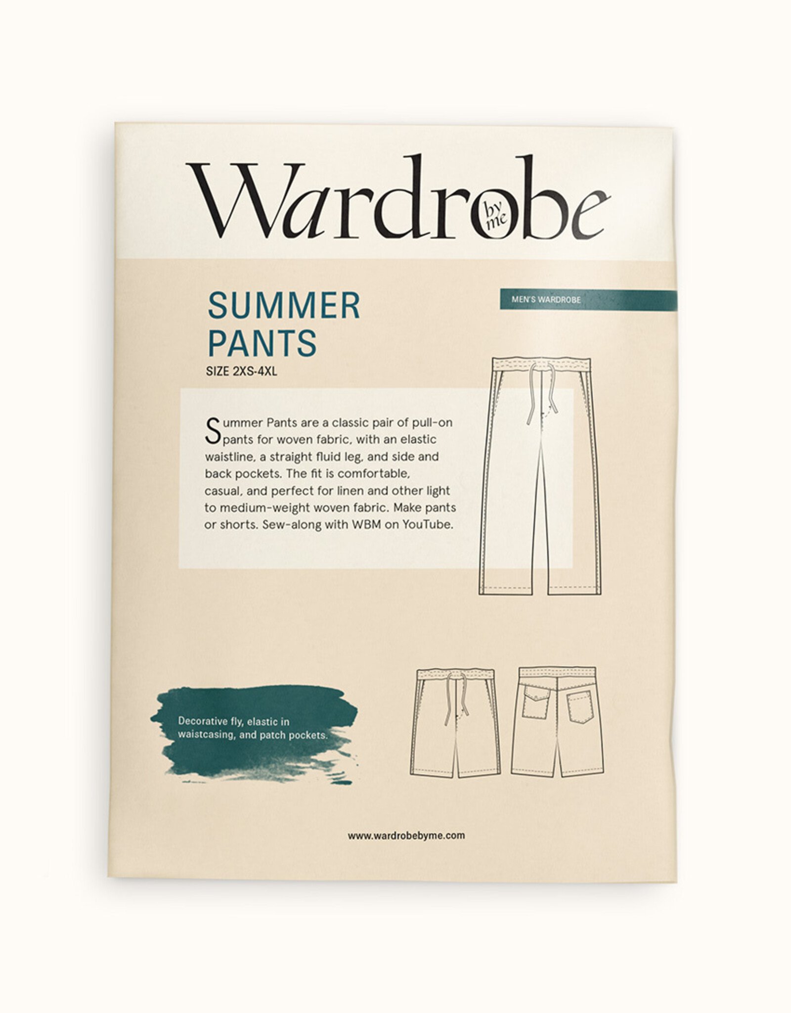 Wardrobe By Me Patroon - Summer Pants (man)