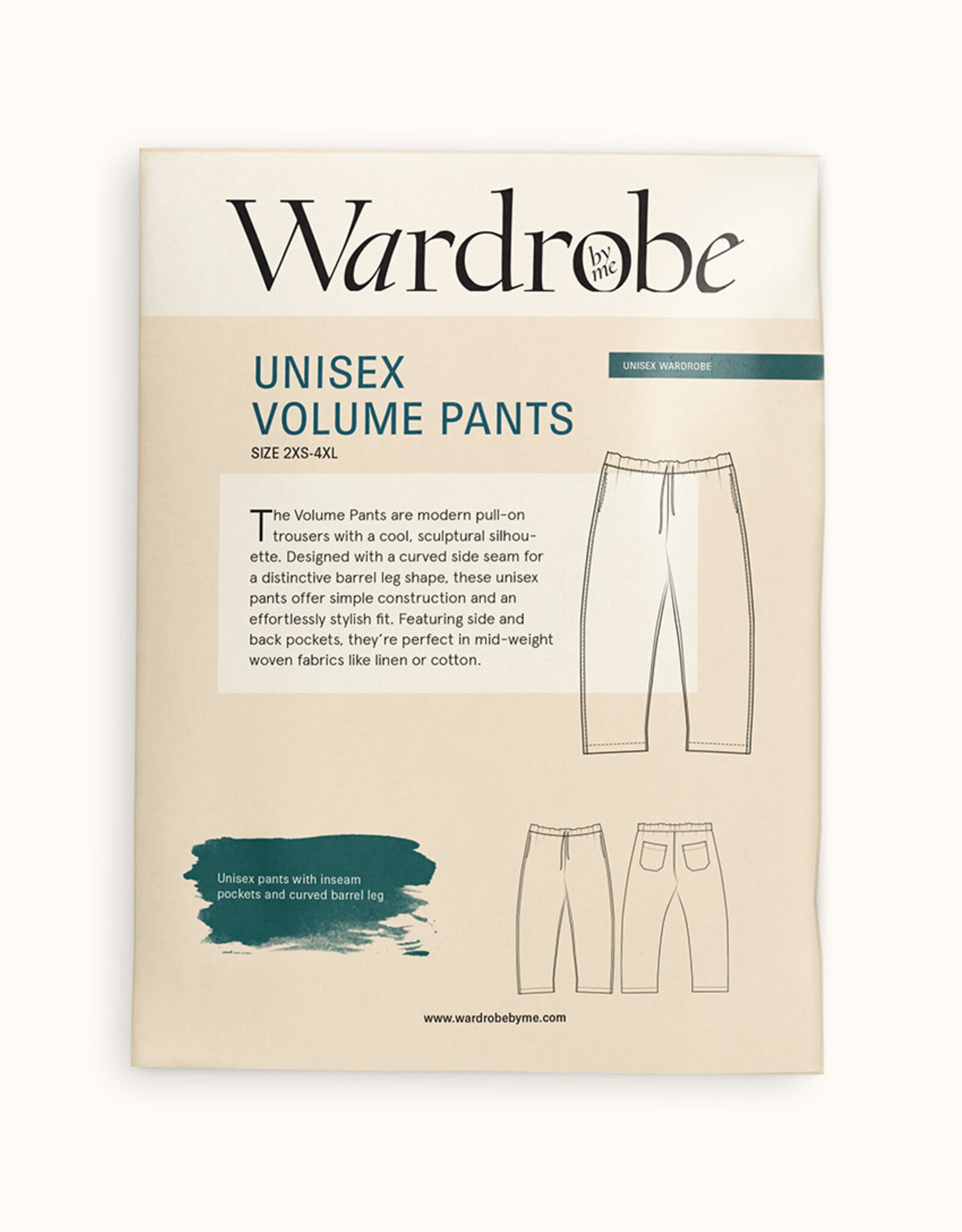 Wardrobe By Me Patroon - Volume Pants (unisex)