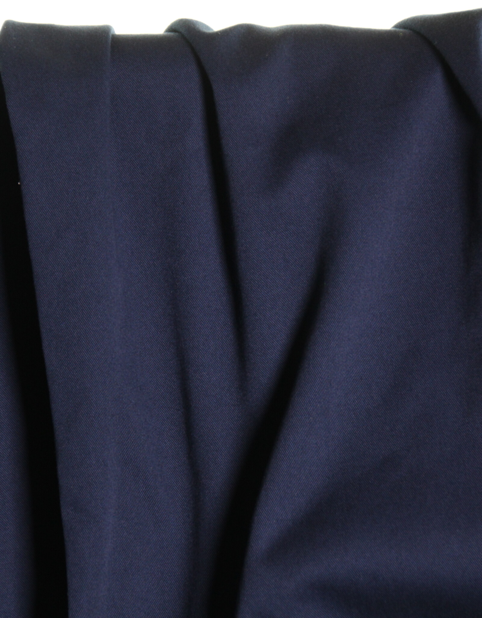 Atelier Jupe Denim-blauwe bio twill katoen