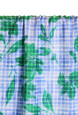 Atelier Jupe Zachte, geruite viscose met textuur