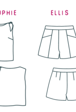 Atelier Jupe Patroon - Sophie & Ellis top & short