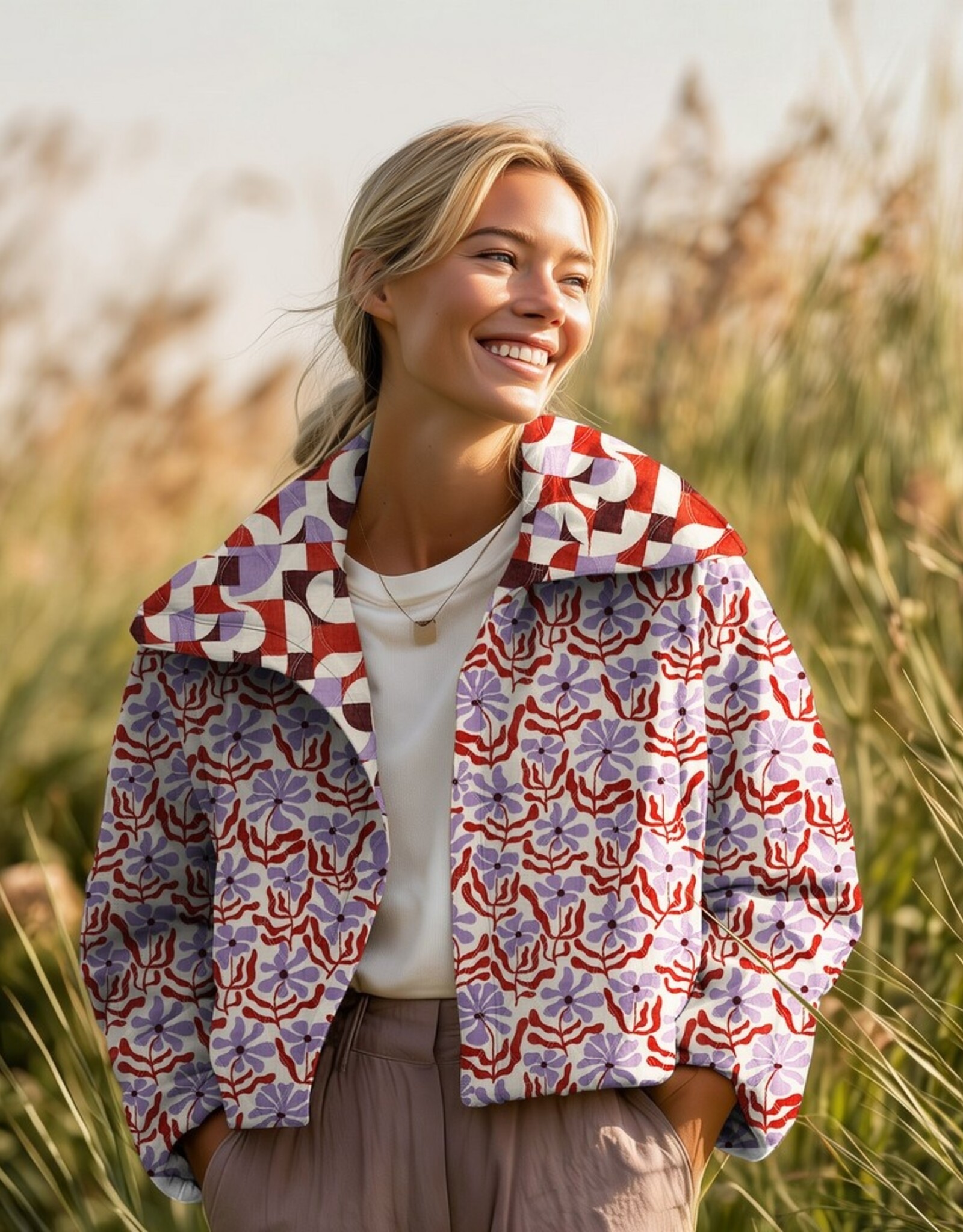 Stepper Double Gauze - Flowers & Abstract