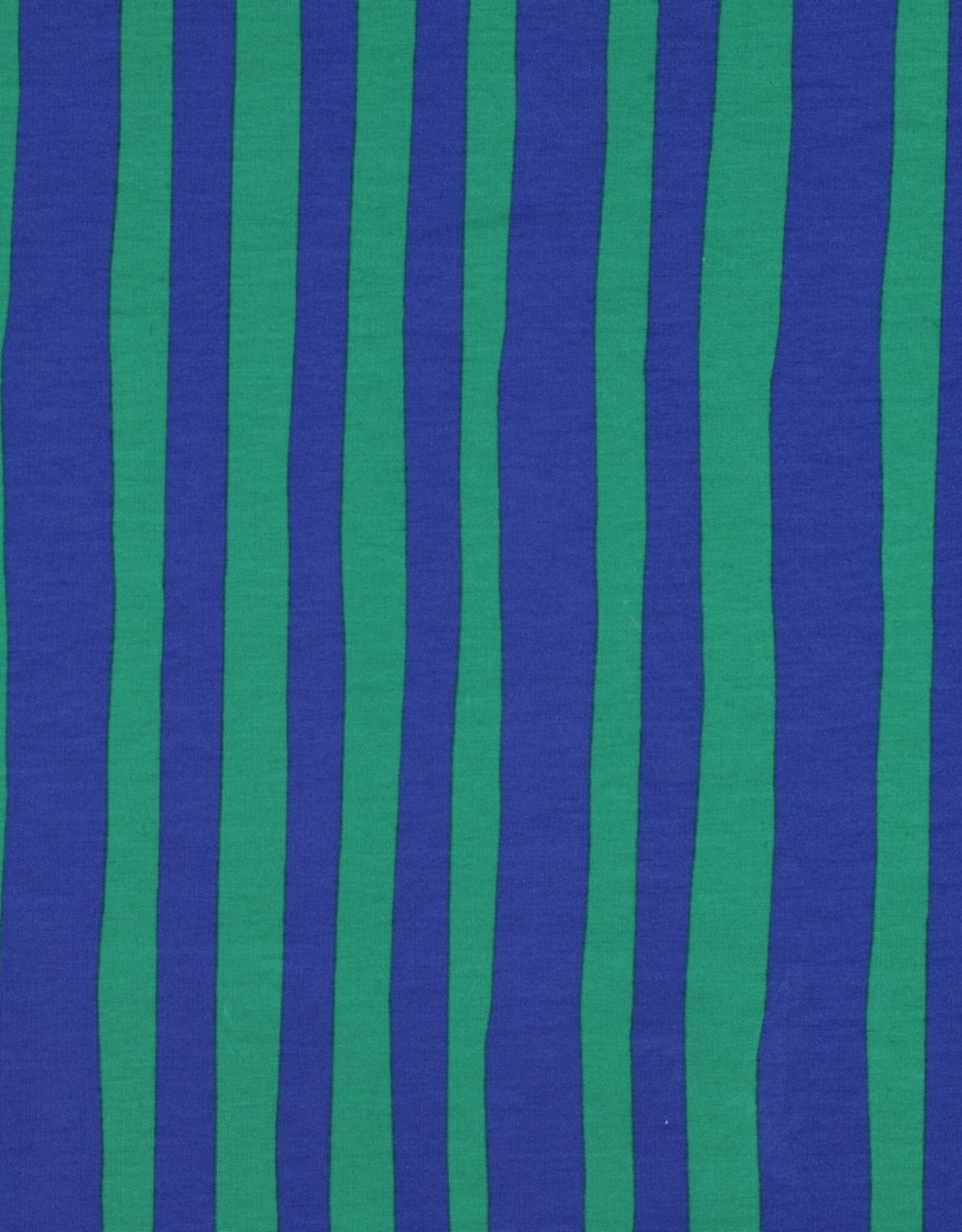 French Terry - GOTS - Stripes blue