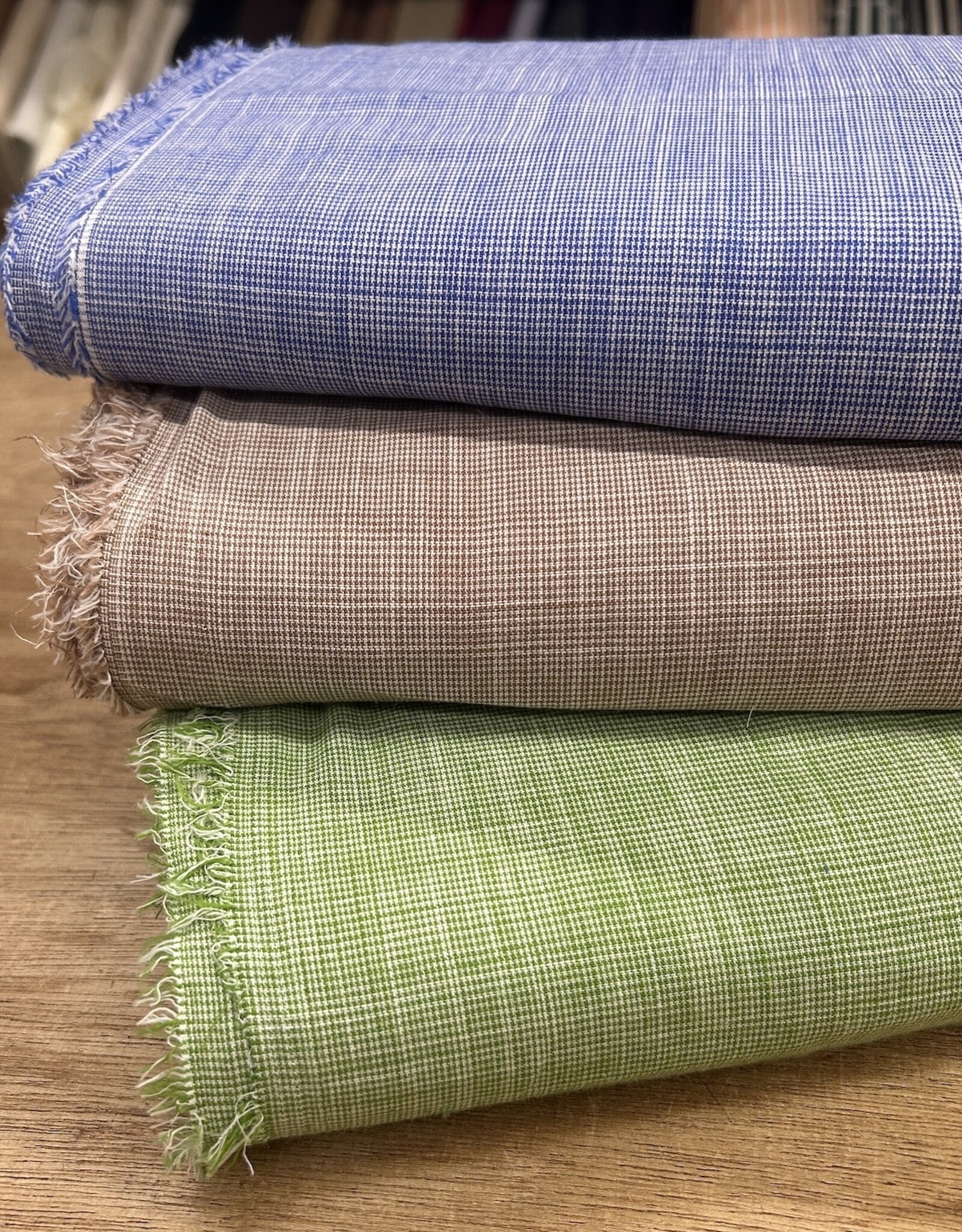 Fijne katoen Hatch - Beige