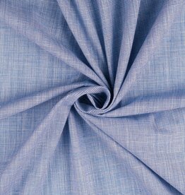 Fijne katoen Hatch - Blauw