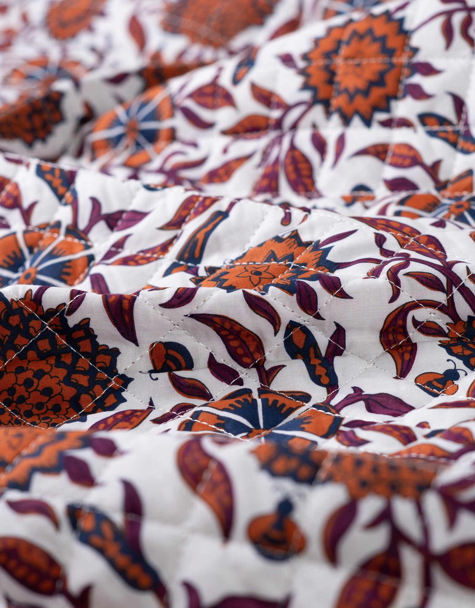 Stepper katoen - Flowers & Stripes