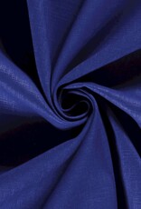 Linnen Katoen - Kobalt blauw
