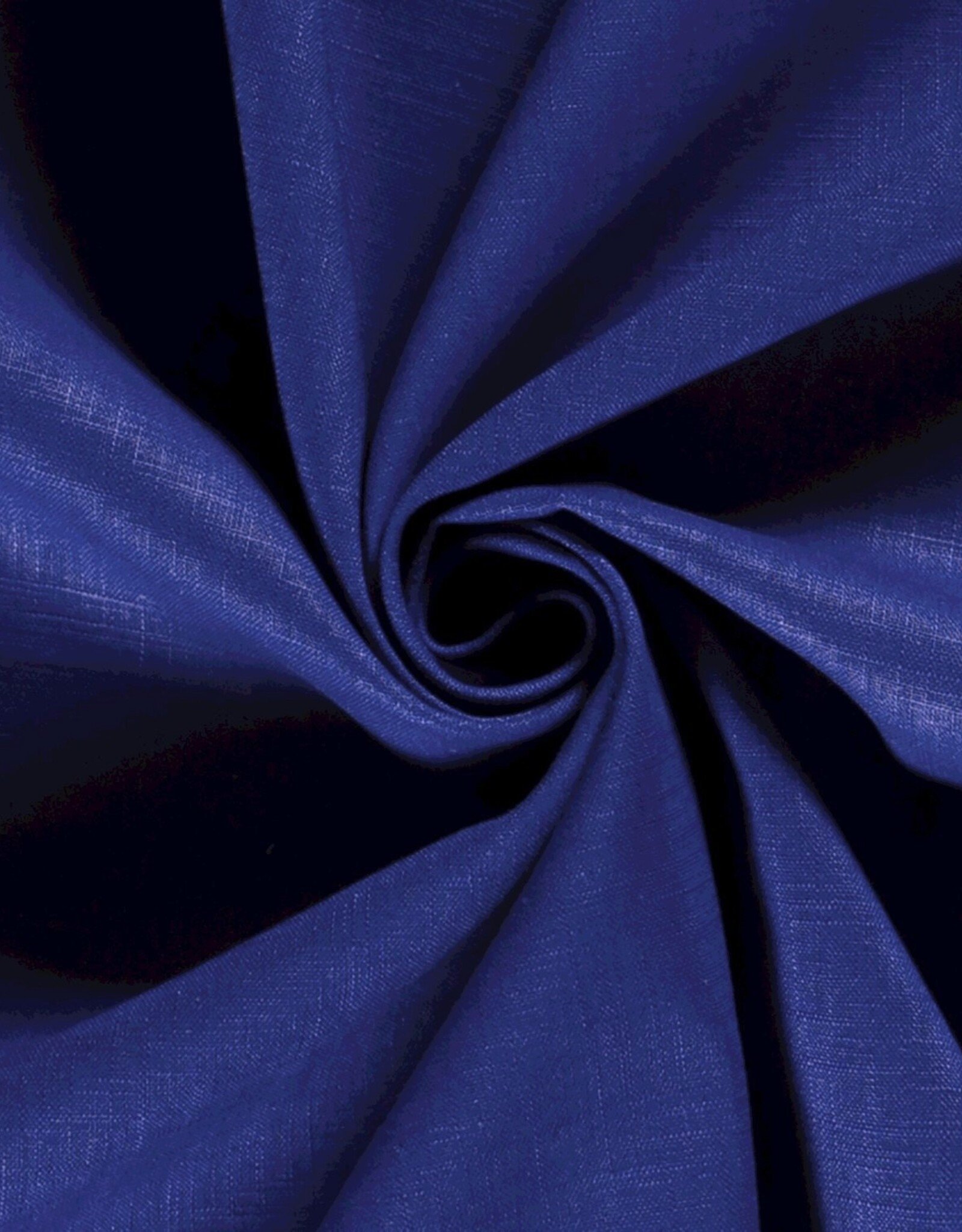 Linnen Katoen - Kobalt blauw