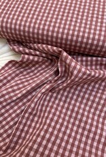 Seersucker - Vichy - Bordeaux