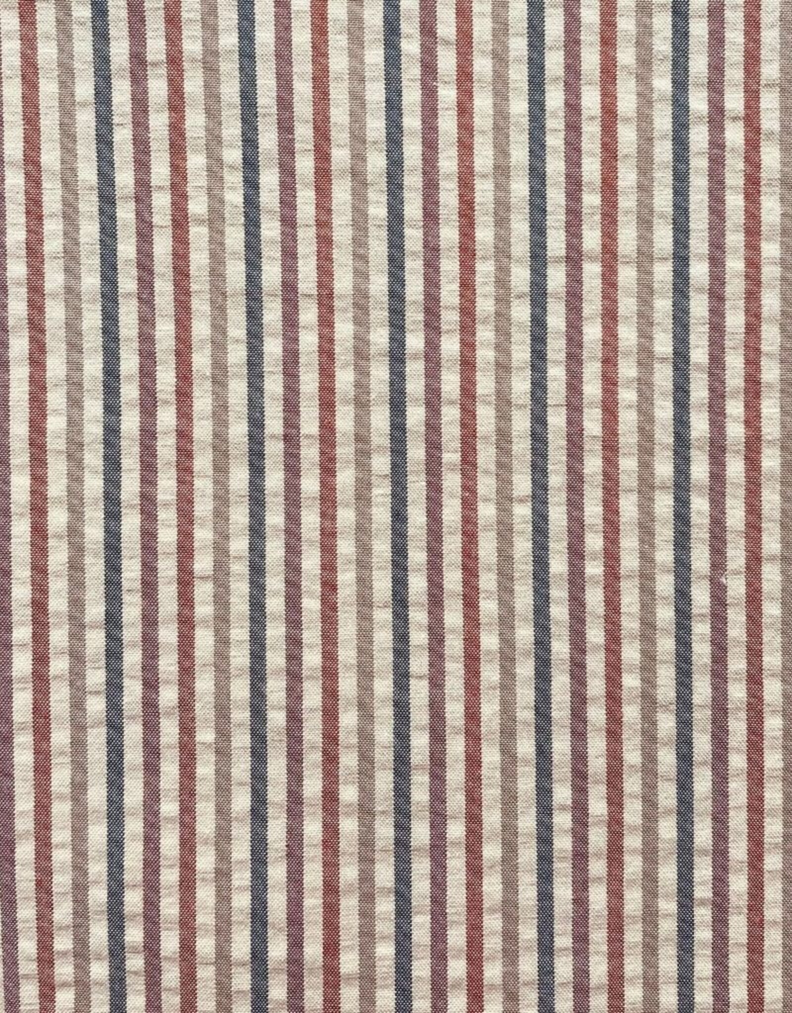 Seersucker - Stripes - Naturel