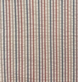 Seersucker - Stripes - Naturel