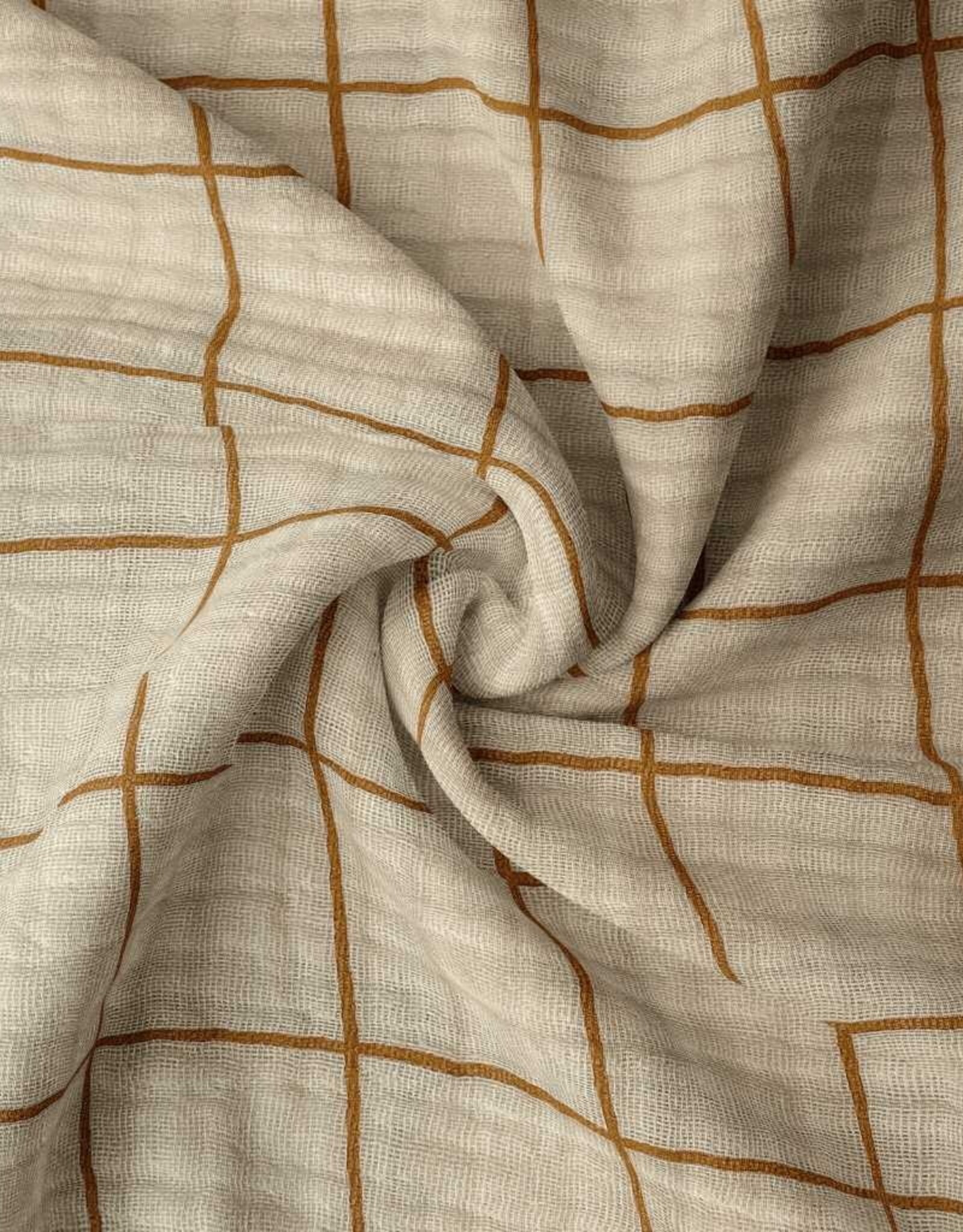 Double Gauze - Raster - Beige
