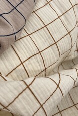 Double Gauze - Raster - Crème