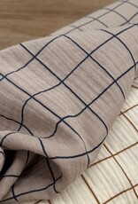 Double Gauze - Raster - Beige