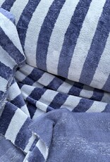 Badstof - Streep - Blauw