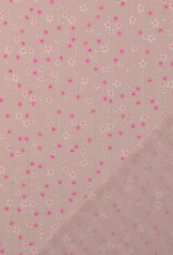 Voile katoen - Flowerfield - Rose