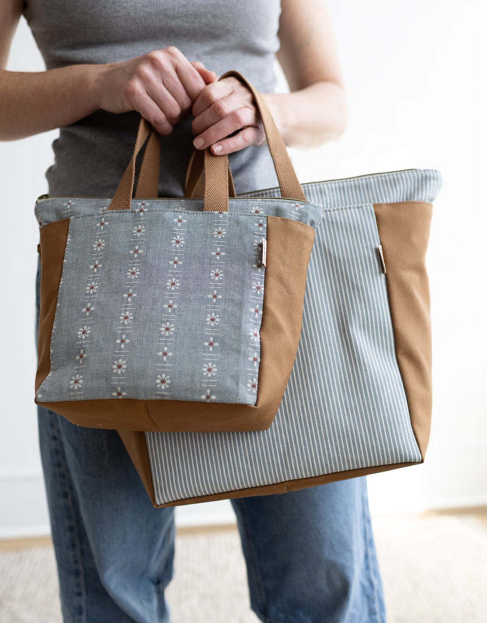 Noodlehead Patroon - Fieldstone Tote