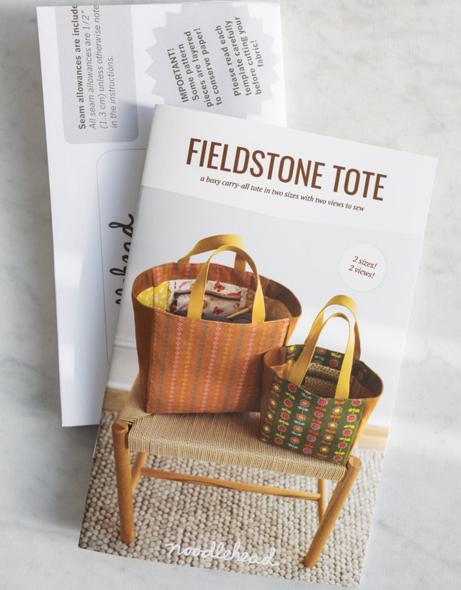 Noodlehead Patroon - Fieldstone Tote