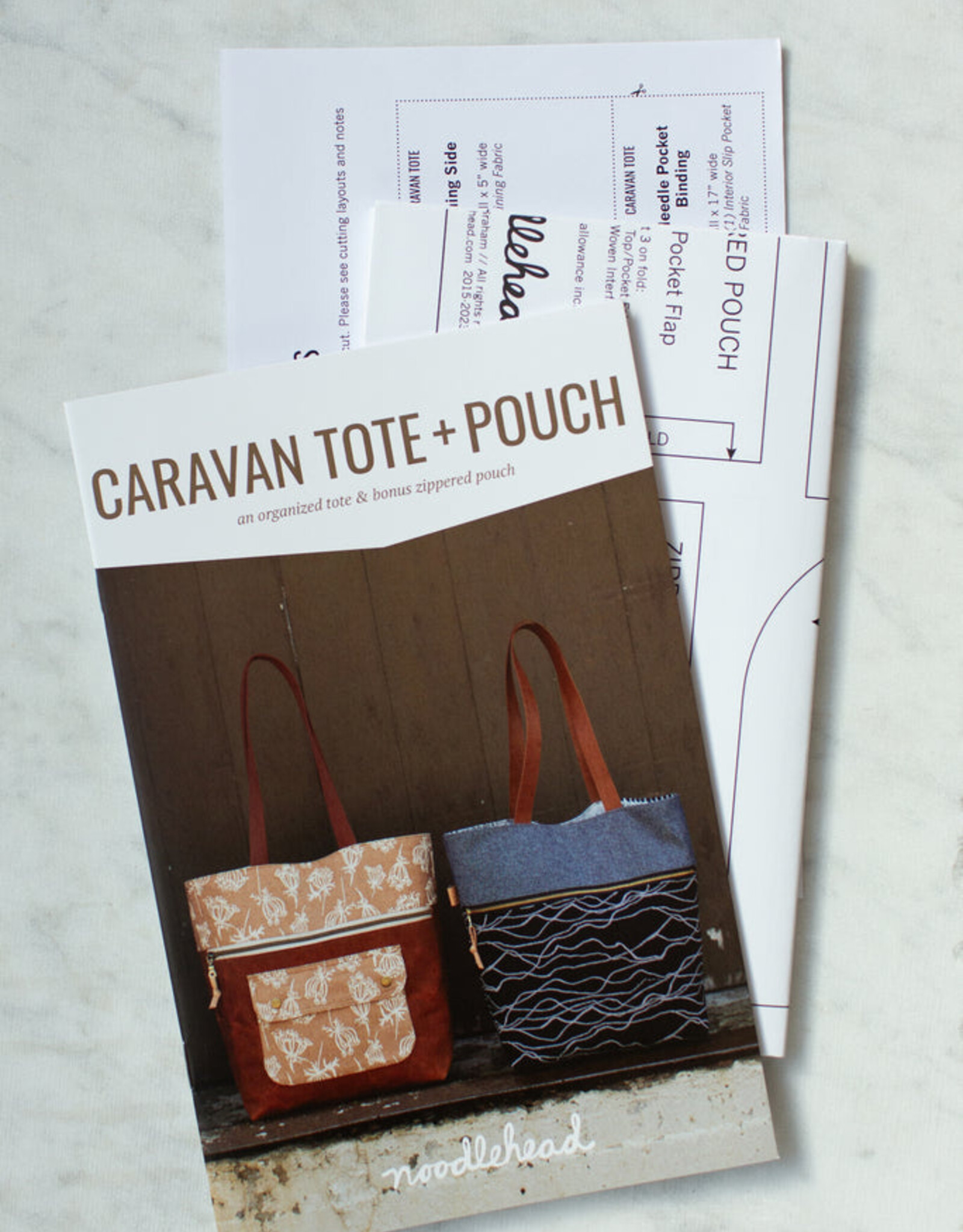 Noodlehead Patroon - Caravan Tote en Pouch