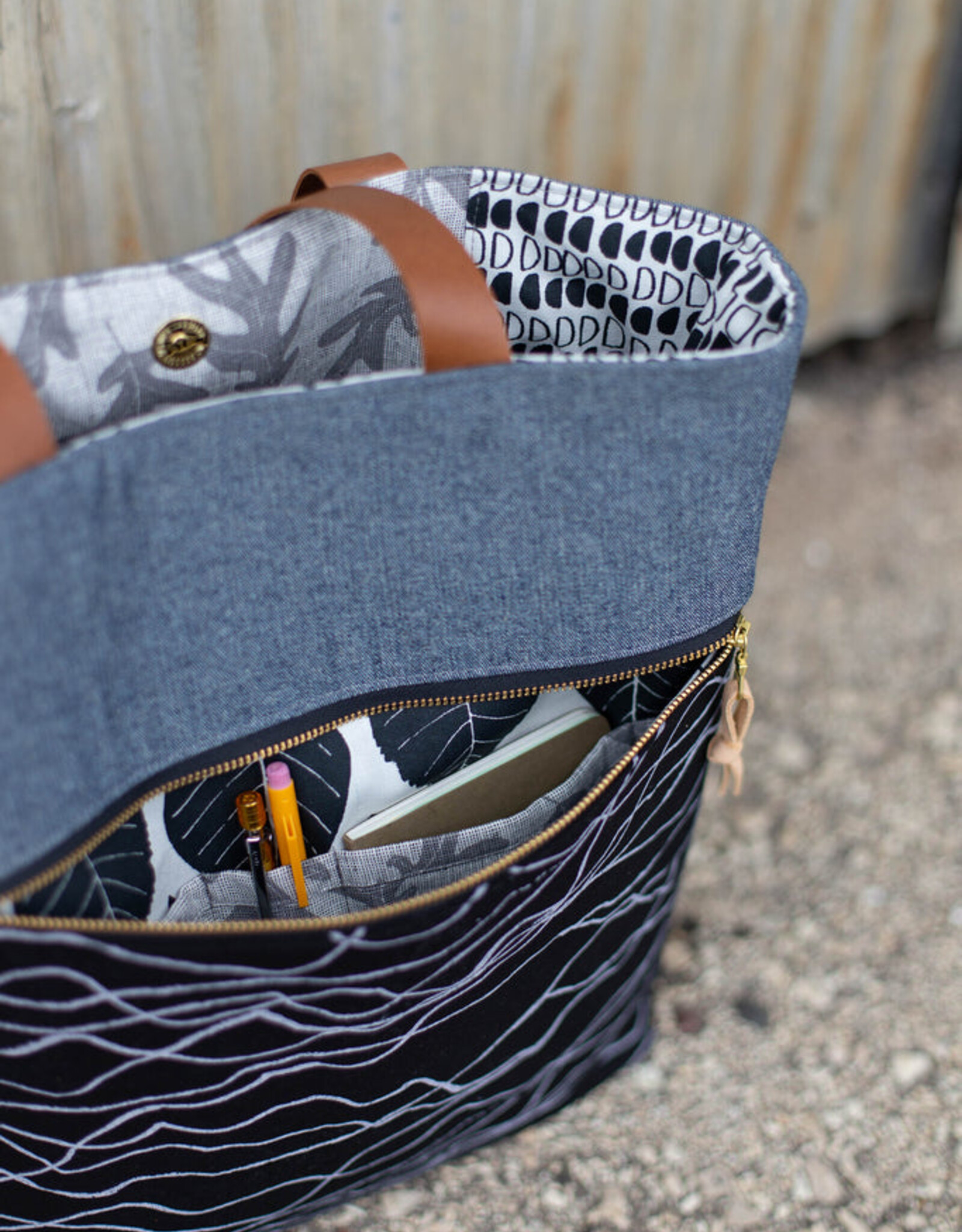 Noodlehead Patroon - Caravan Tote en Pouch