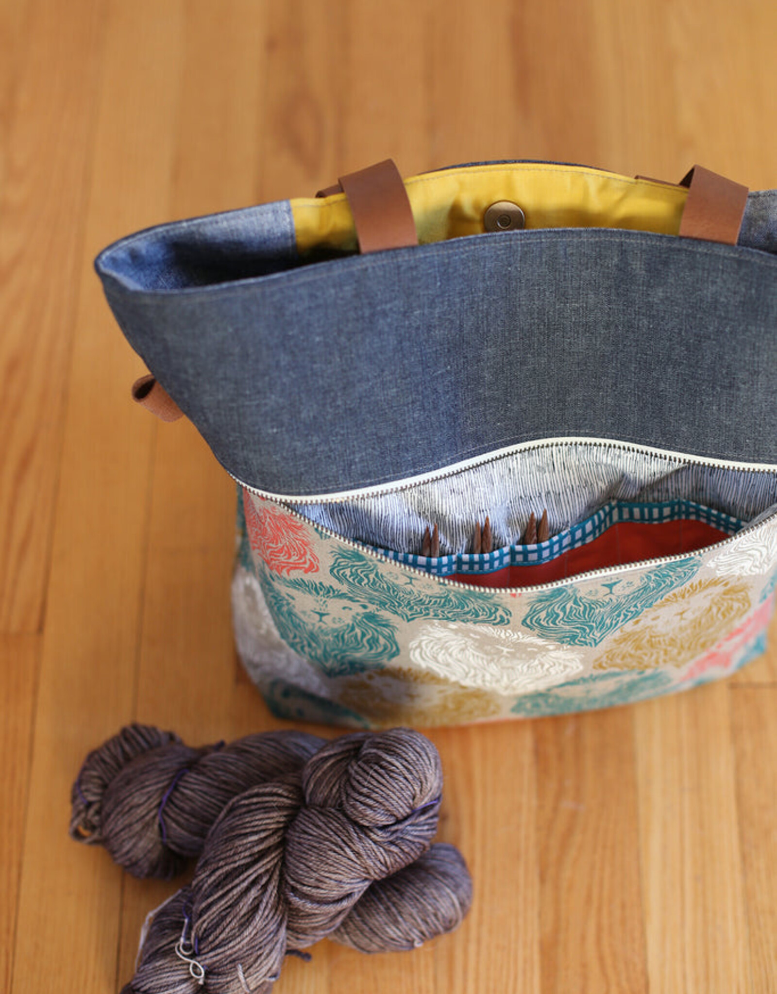 Noodlehead Patroon - Caravan Tote en Pouch