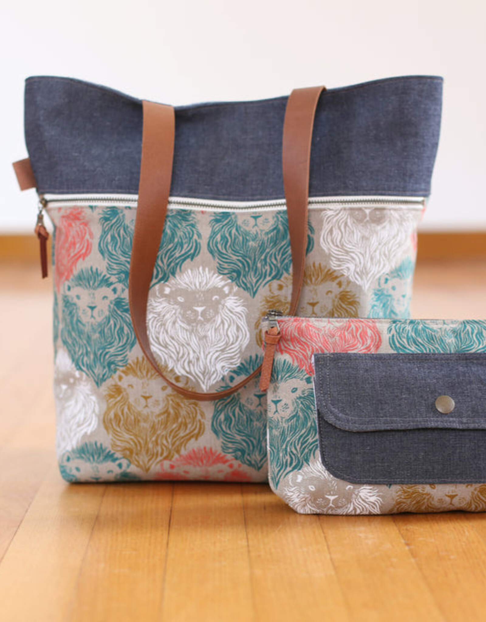 Noodlehead Patroon - Caravan Tote en Pouch