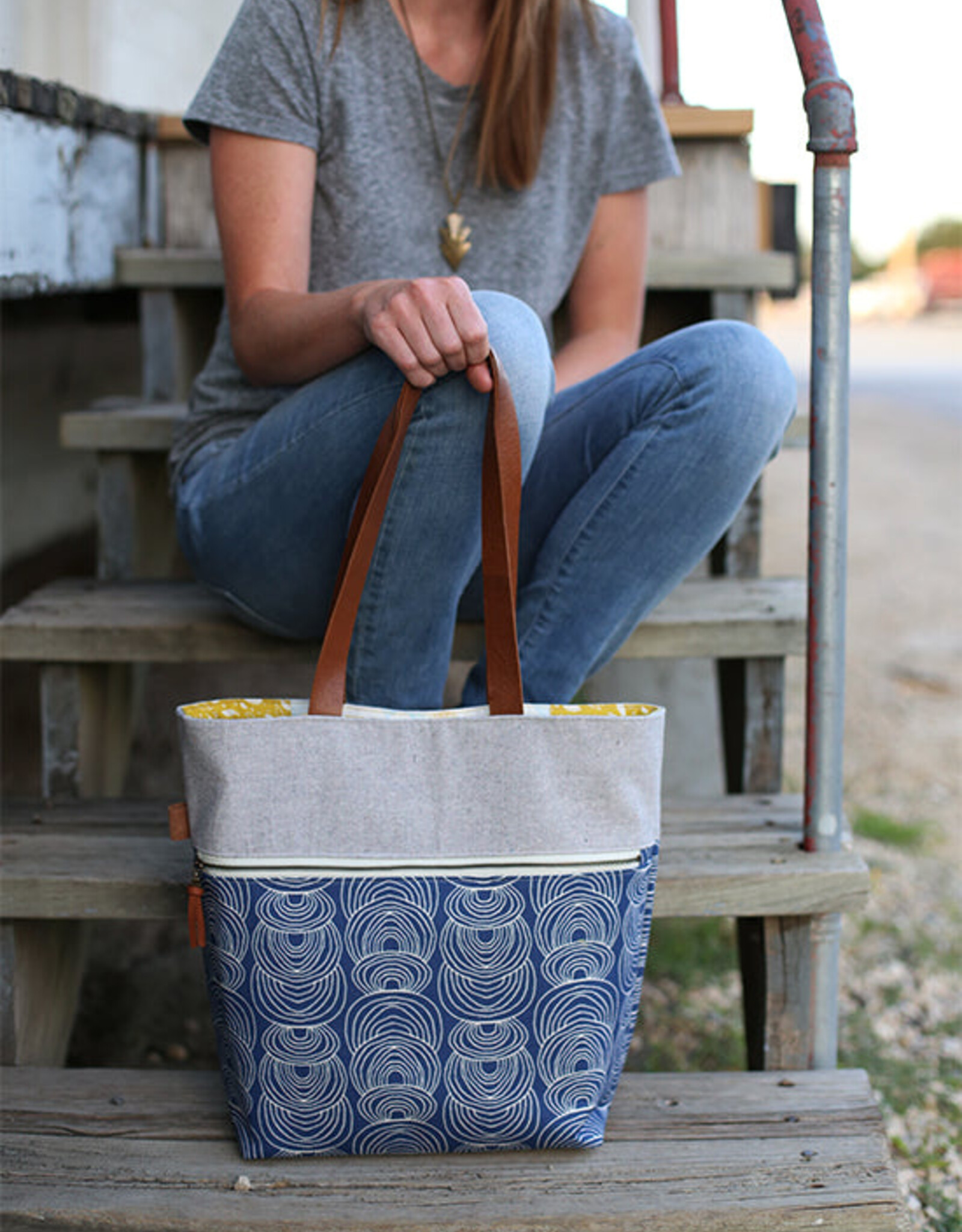 Noodlehead Patroon - Caravan Tote en Pouch