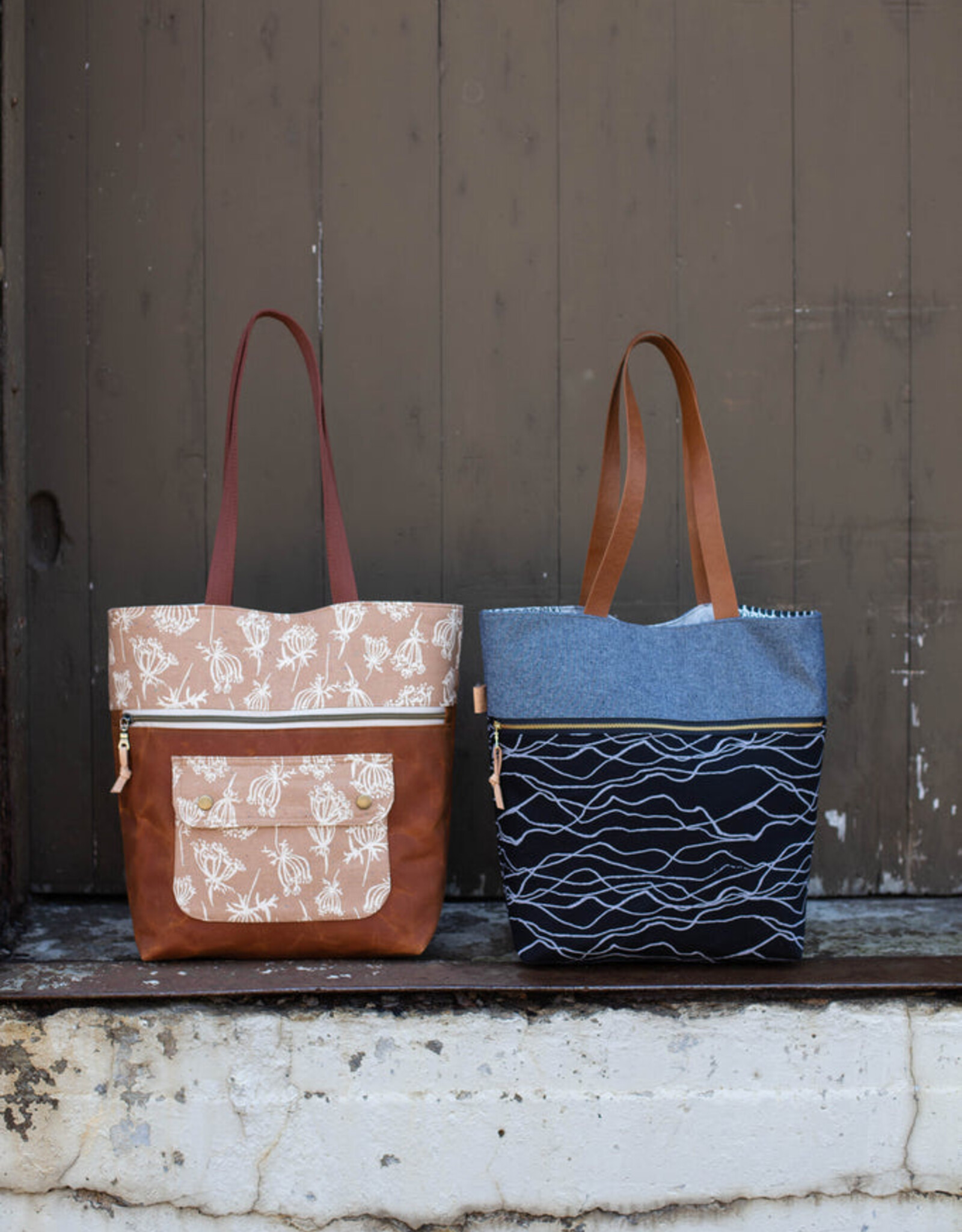 Noodlehead Patroon - Caravan Tote en Pouch