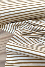 Tricot - Streepjes - Camel