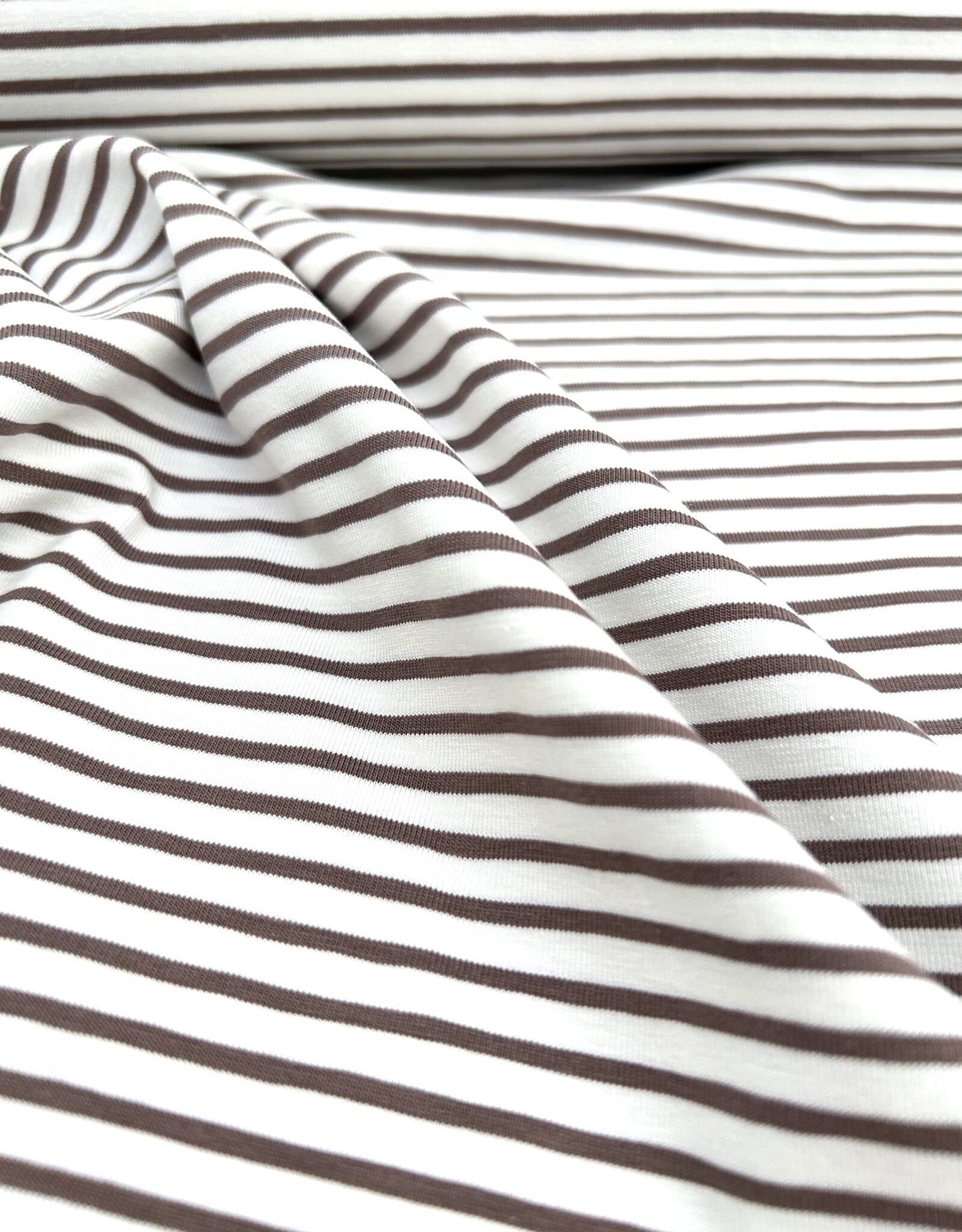 Tricot - Streepjes - Taupe