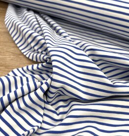 Tricot - Streepjes - Kobalt