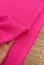 Comme ça Bi-stretch twill Neon rose