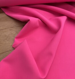 Comme ça Bi-stretch twill Neon rose