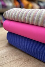 Comme ça Seersucker Kobalt